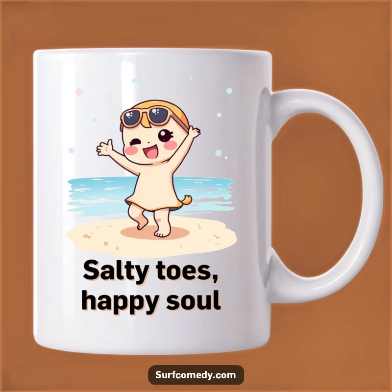 Funny Kawaii Beach Dancer Mug - Hilarious Character Gift for Fun Lovers