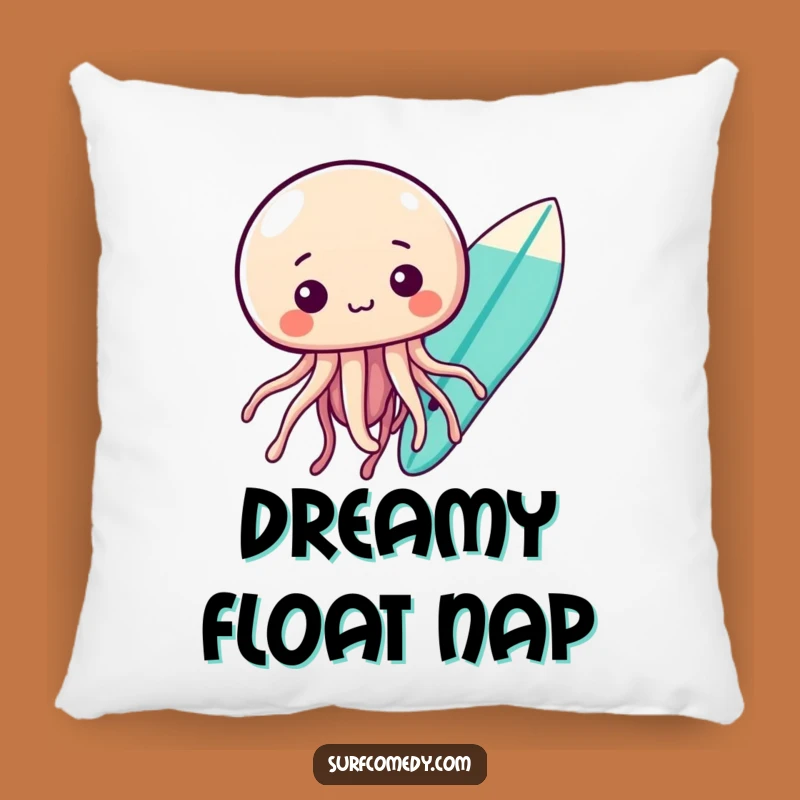 Funny Kawaii Jellyfish Pillow - Soft and Curious Home Accent