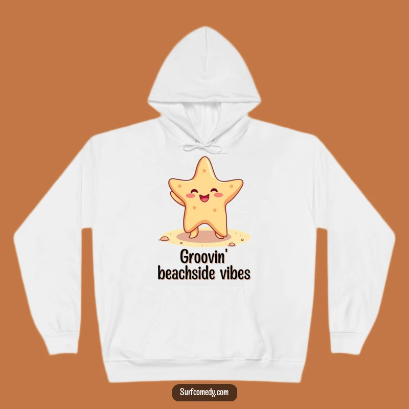 Cozy Funny Starfish Hoodie: Warm Comfort and Beachy Vibes!