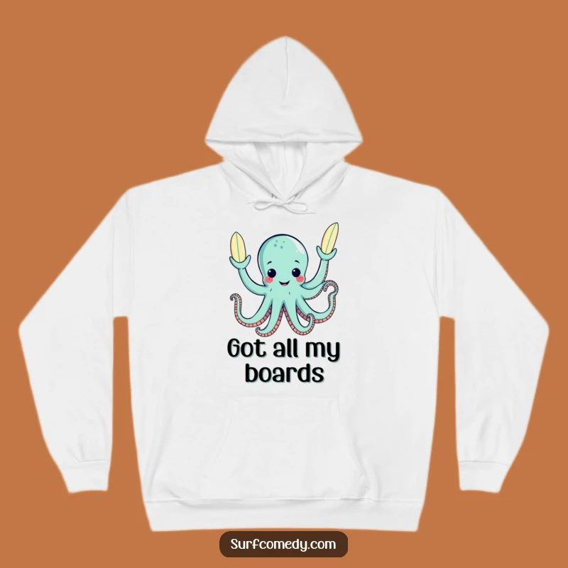 Funny Octopus Juggling Hoodie: Stay Cozy with This Hilarious Sea Creature!