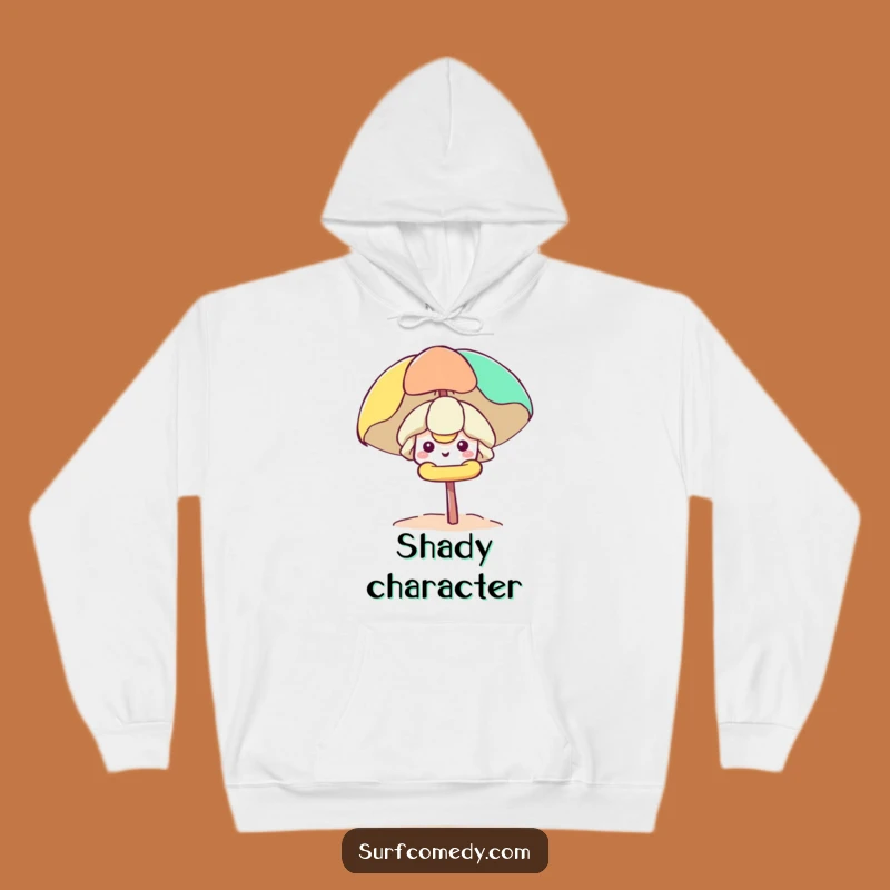 Funny Kawaii Beach Umbrella Hoodie - Cozy and Hilarious Character Sweatshirt