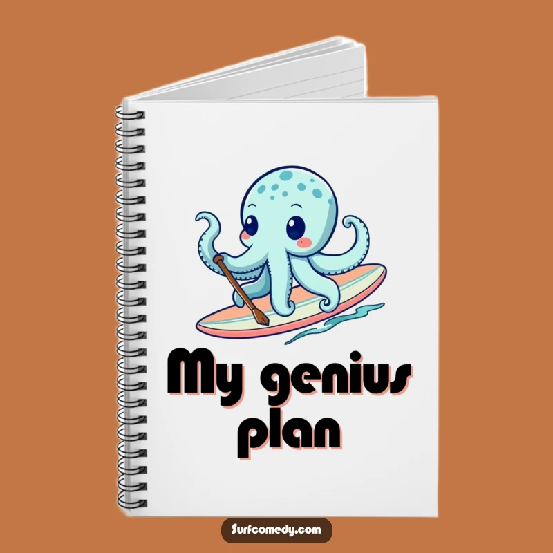 Funny Octopus Journal - Hilarious Marine Life Notebook & Gift