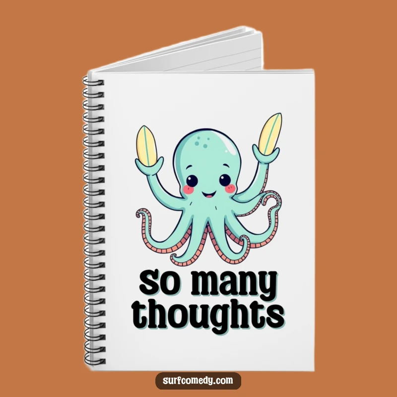 Funny Octopus Planner Notebook: Organize Your Life with This Hilarious Character!