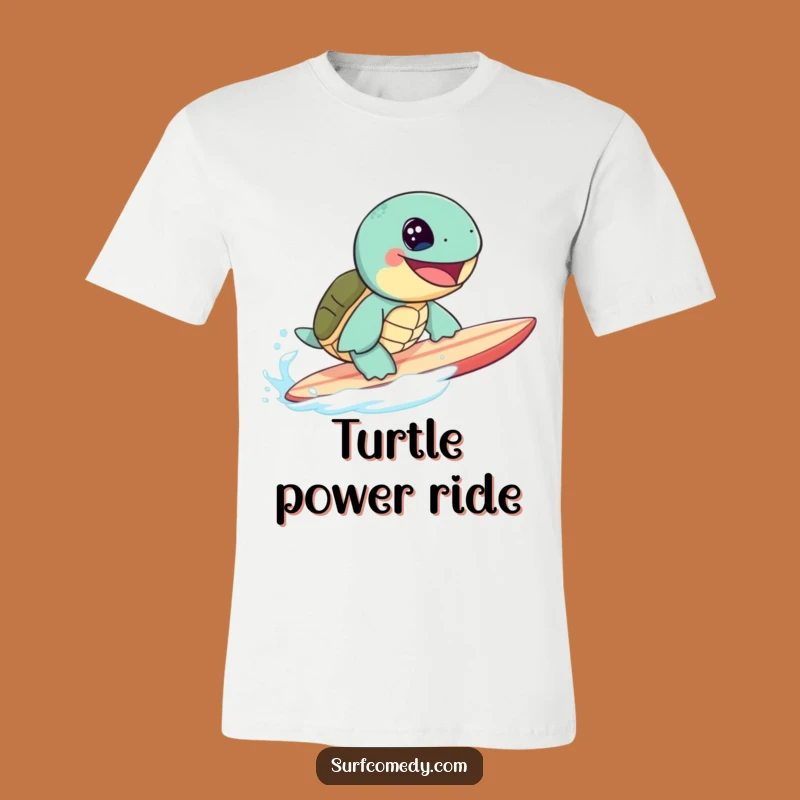 Funny Sea Turtle Surfing T-Shirt: Catch the Funniest Wave Ever
