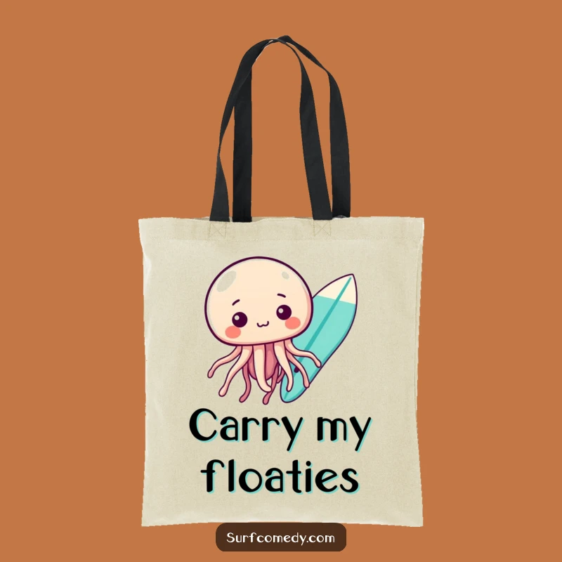 Funny Kawaii Jellyfish Tote Bag - Carry Your Curiosity with Style