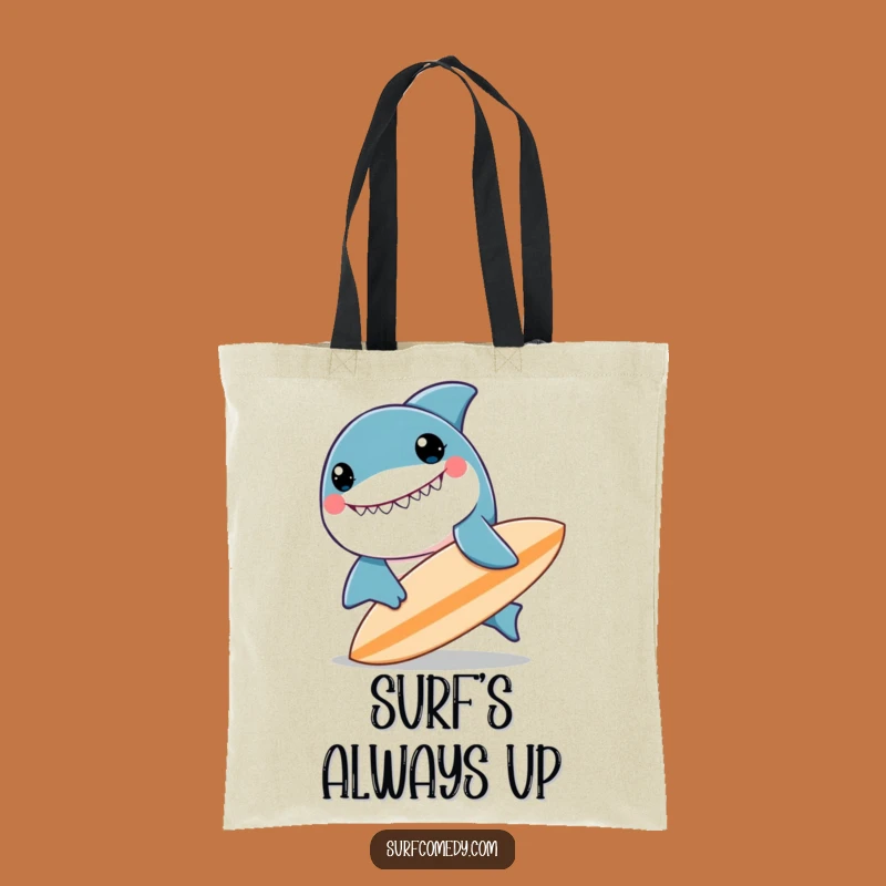 Funny Kawaii Shark Tote Bag - Carry Your Fun Beach Essentials